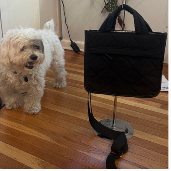 HOUSE OF HARLOW BLACK CROSSBODY EUC - Picture 1 of 3